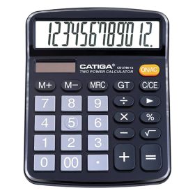 12 DIGITS CALCULATOR BLK