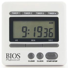 4IN1 KITCHEN TIMER WHT