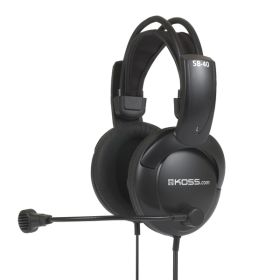 SB40 COMM HEADSET BLK