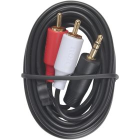 3.5MM TO 2 RCA PLUG Y