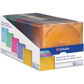 CD/DVD COLOR SLIMCASES 50